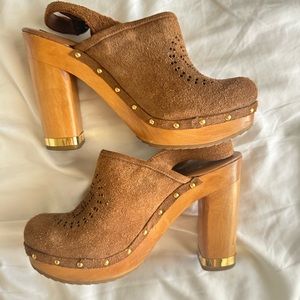 Tory Burch Heeled Clogs